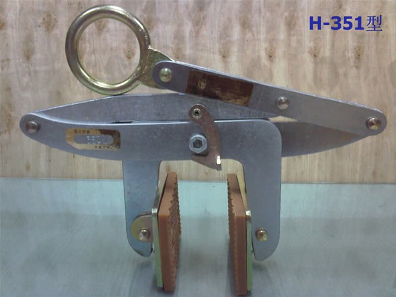 Stone lifting clamps structure and details